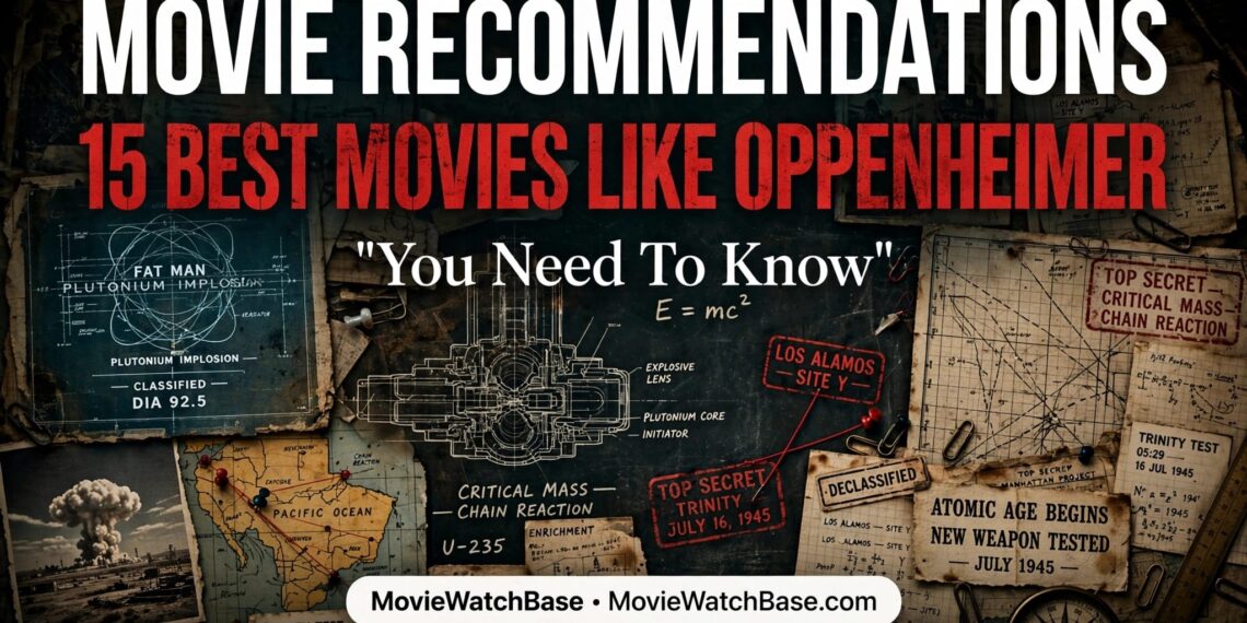 15 Best Movies Like Oppenheimer You Need to Watch (2026 Guide)